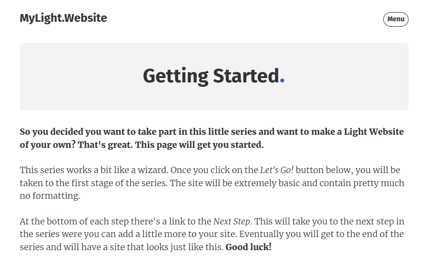 mylight-website-css-banner-getting-started
