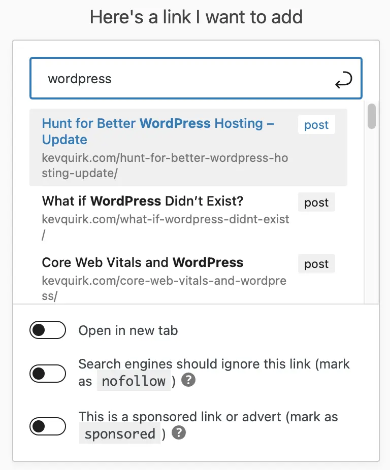 wordpress-link-add